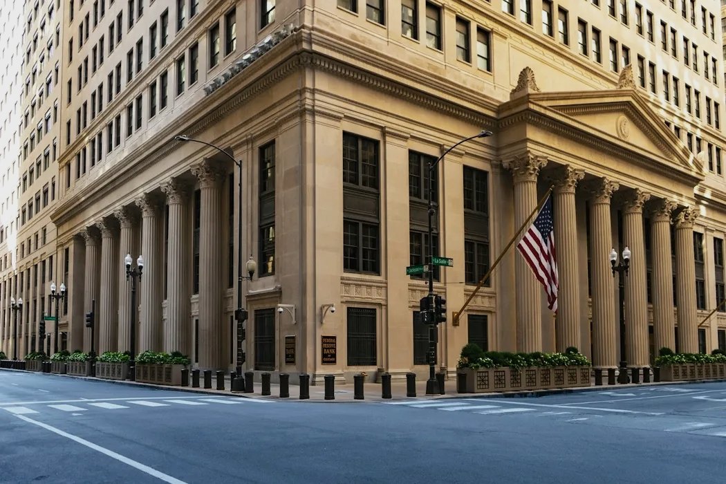 A Federal Reserve building